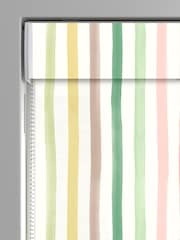 Bluebellgray Tetbury Watercolour Stripe Made to Measure Blind - Image 4 of 6