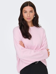 JDY Pink Long Sleeve Jumper - Image 2 of 7