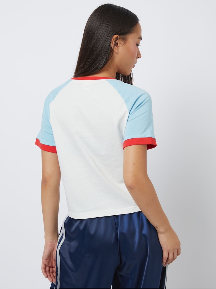 Skinnydip White Disney Mickey Mouse Baby T-Shirt - Image 4 of 4 Skinnydip White Disney Mickey Mouse Baby T-Shirt - Image 4 of 4