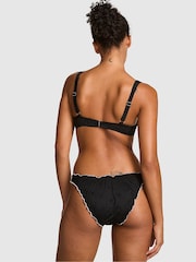 Victoria's Secret Pink Black Cheeky Bikini Bottoms - Image 1 of 2