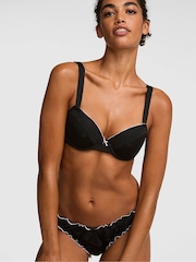 Victoria's Secret Pink Black Cheeky Bikini Bottoms - Image 2 of 2