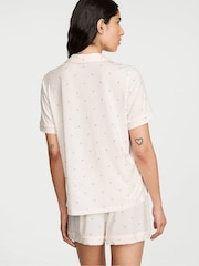Victoria's Secret White Mini Palms Modal Short Pyjamas Set - Image 2 of 2