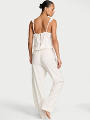 Victoria's Secret Coconut White Ditsy Floral Cami Long Pyjamas Set - Image 2 of 2