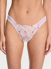 Victoria's Secret White Butterflies Embroidery Knickers - Image 1 of 3