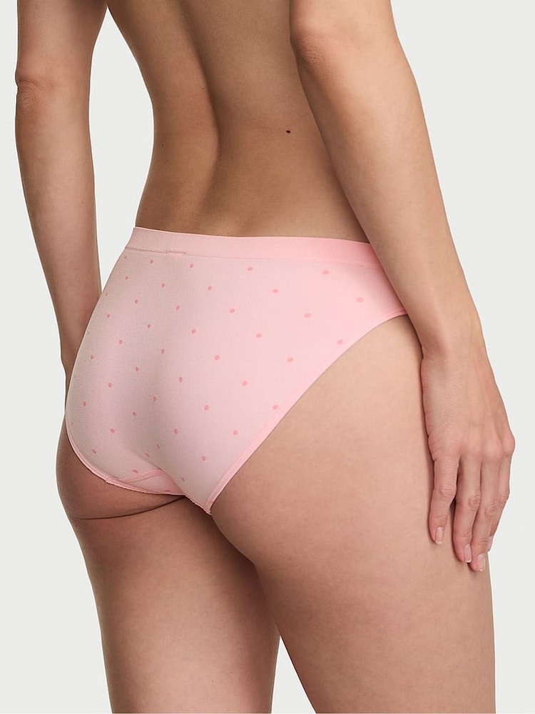Victoria's Secret Angel Pink Polka dot Bikini Knickers - Image 2 of 2