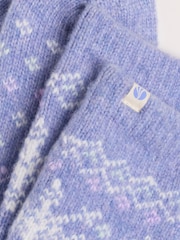 FatFace Purple Fairisle Super Soft Socks - Image 2 of 2