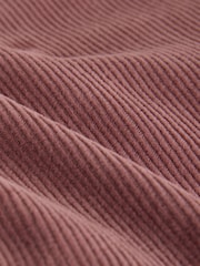 Roz - EDIT Corduroy Drawstring Waist Shorts - Imaginea 9 din 11