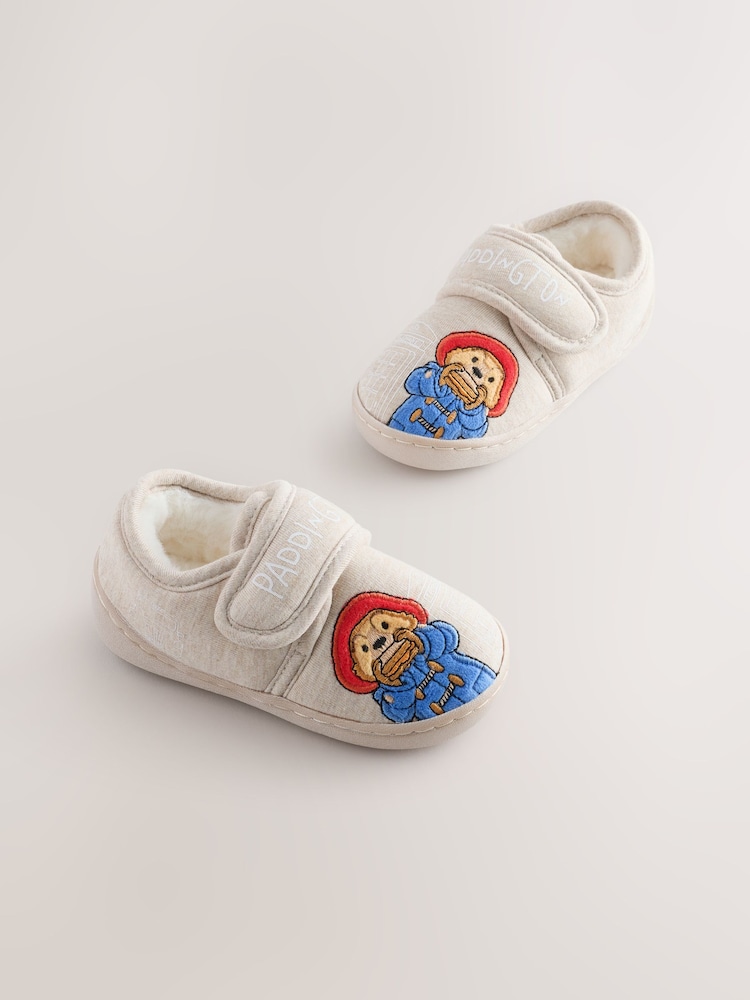 Neutral Paddington Bear Warm Lined Slipper Clogs - Image 1 of 5 Neutral Paddington Bear Warm Lined Slipper Clogs - Image 1 of 5