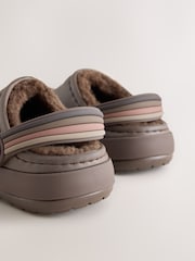 Brown Dog Warm Lined Slipper Clogs - Image 3 of 5