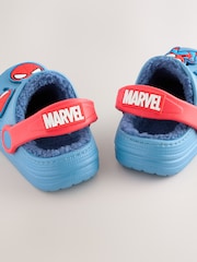 Blue Spidey and his Amazing Friends Warm Lined Slippers Clogs - Image 4 of 5