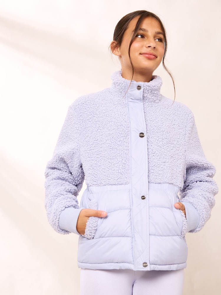 Lipsy Fleece Hybrid Puffer Jacket (5-14yrs) - Kuva 1 / 6 Lipsy Fleece Hybrid Puffer Jacket (5-14yrs) - Kuva 1 / 6