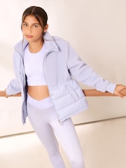 Lipsy Fleece Hybrid Puffer Jacket (5-14yrs) - Kuva 5 / 6
