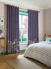 Bluebellgray Midnight Berneray Made to Measure Curtain - Image 2 of 9