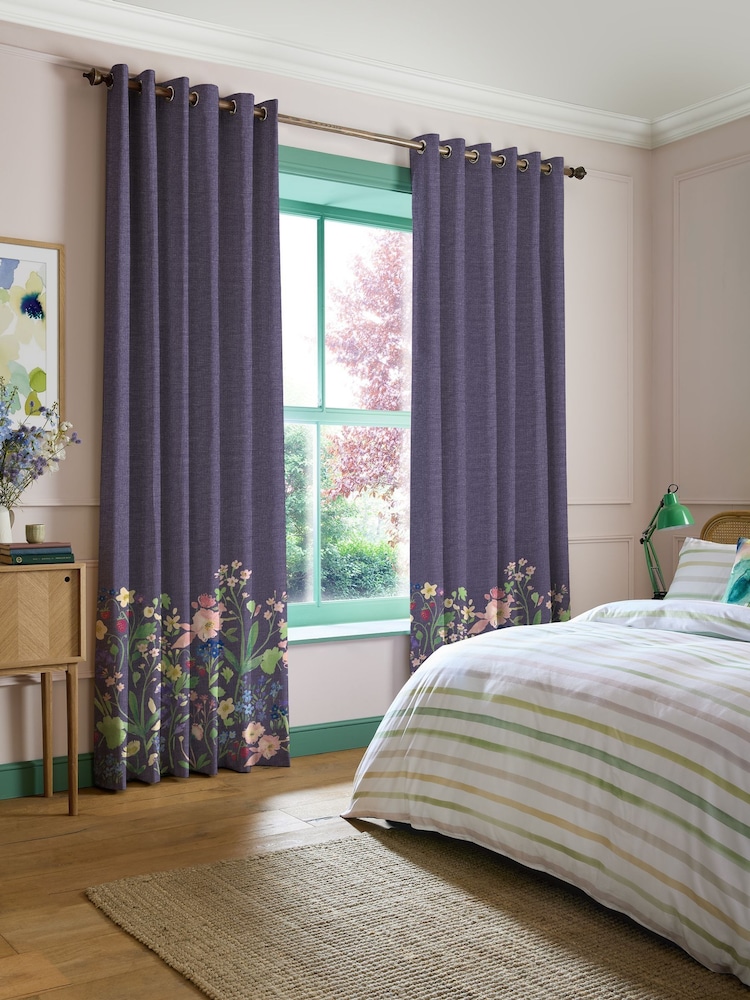Bluebellgray Midnight Berneray Made to Measure Curtain - Image 2 of 9 Bluebellgray Midnight Berneray Made to Measure Curtain - Image 2 of 9