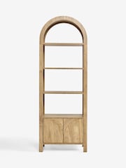 Mid Natural Arches Mango Wood Effect Narrow Shelf - Image 9 of 11