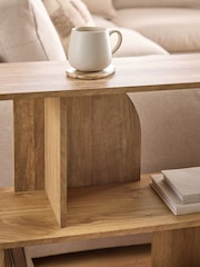 Arches Mango Effect Side Table - Bild 2 von 7