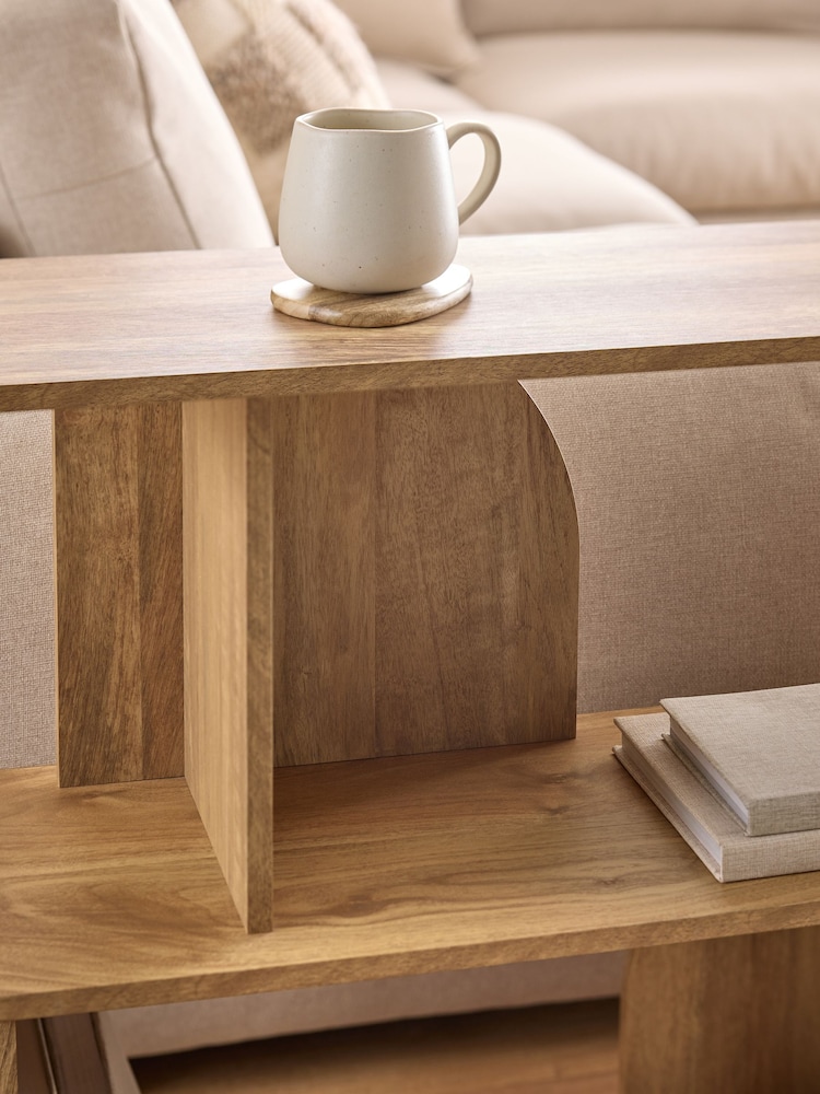 Arches Mango Effect Side Table - Bild 2 von 7 Arches Mango Effect Side Table - Bild 2 von 7