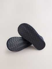 Navy Slipper Boots - Image 4 of 5
