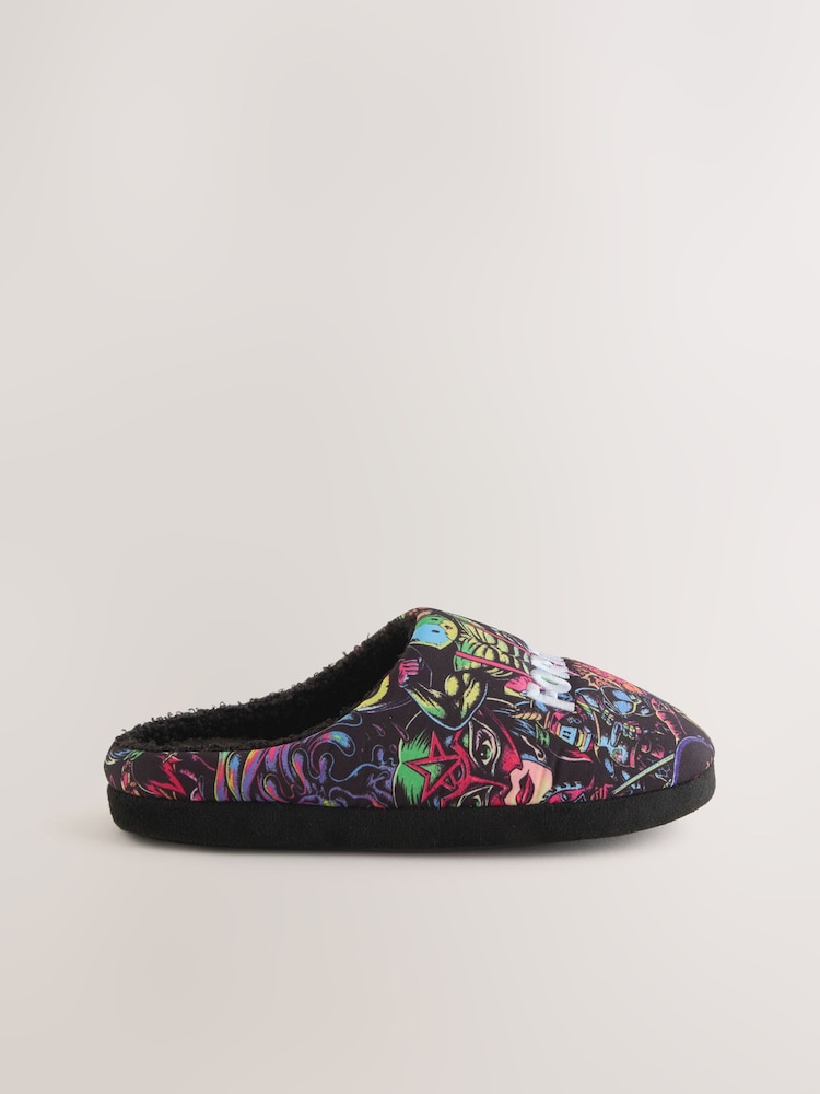 Noir - Fortnite Slipper Mules - Image 2 de 5 Noir - Fortnite Slipper Mules - Image 2 de 5