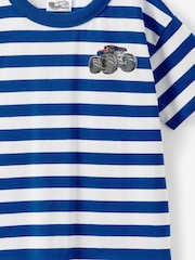 Cotton On Blue SpongeBob SquarePants Drop Shoulder Short Sleeve T-Shirt - Image 2 of 3