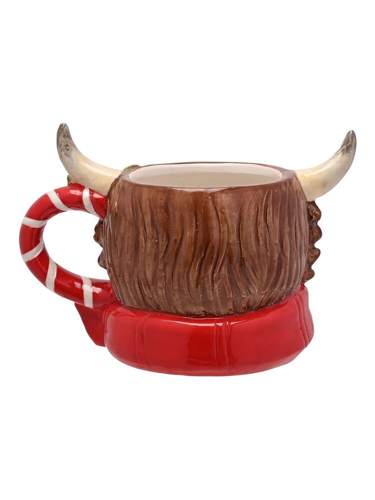 Widdop Brown Highland Cow Ceramic Mug - Image 2 of 2