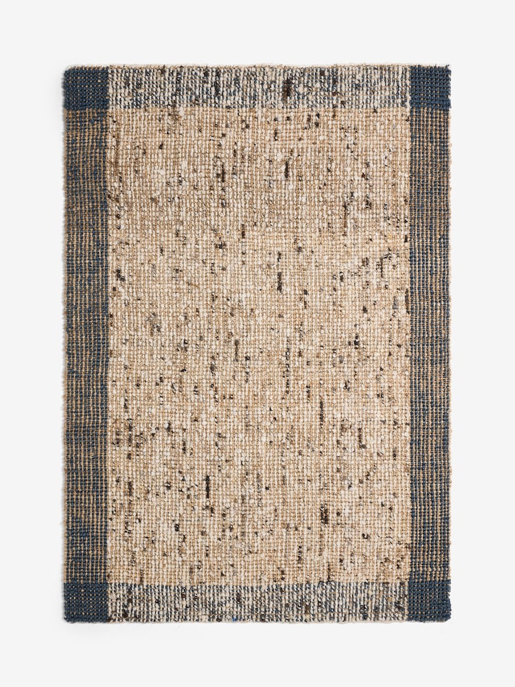 Laura Ashley Natural Jute Stripe Border Rug - Image 5 of 5 Laura Ashley Natural Jute Stripe Border Rug - Image 5 of 5