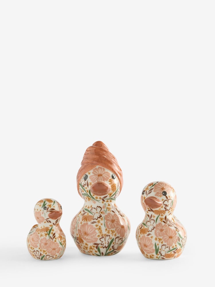 Set of 3 Autumn Ducks Bathroom Ornaments - Bild 3 von 3
