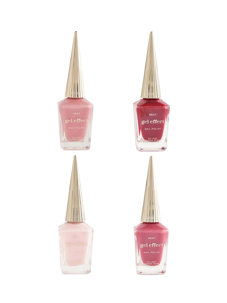 Set of 4 Making Me Blush Gel Effect Nail Polish Gift Set - Image 2 of 3