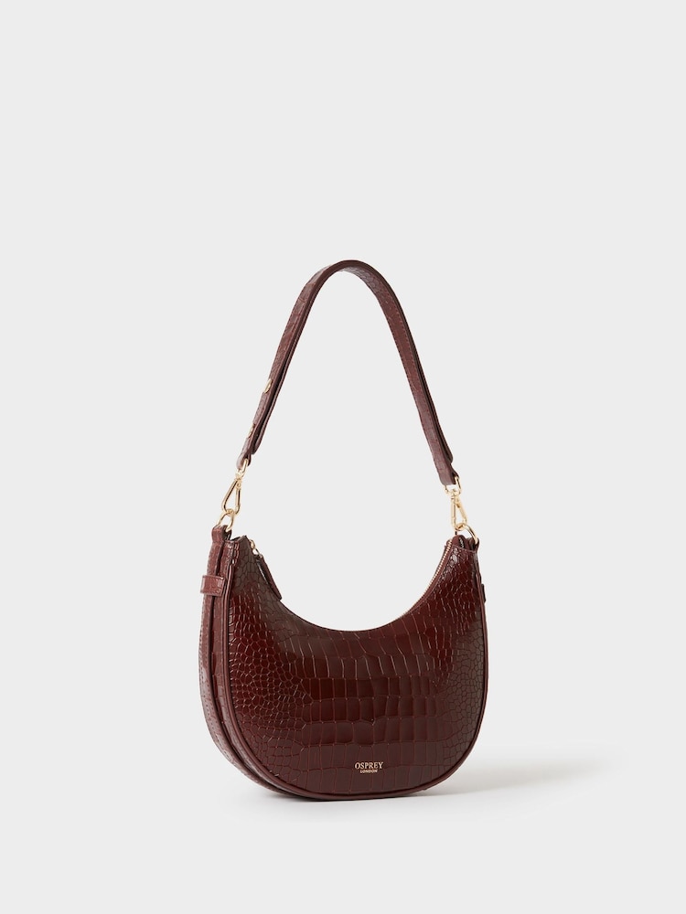 Osprey London The Piper Mini Leather Shoulder Bag - Image 2 of 5 Osprey London The Piper Mini Leather Shoulder Bag - Image 2 of 5
