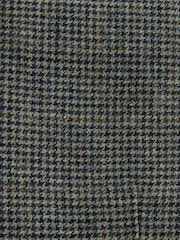 Green Double Breasted Fit Nova Fides Italian Wool Blend Check Suit Waistcoat - Image 8 of 9
