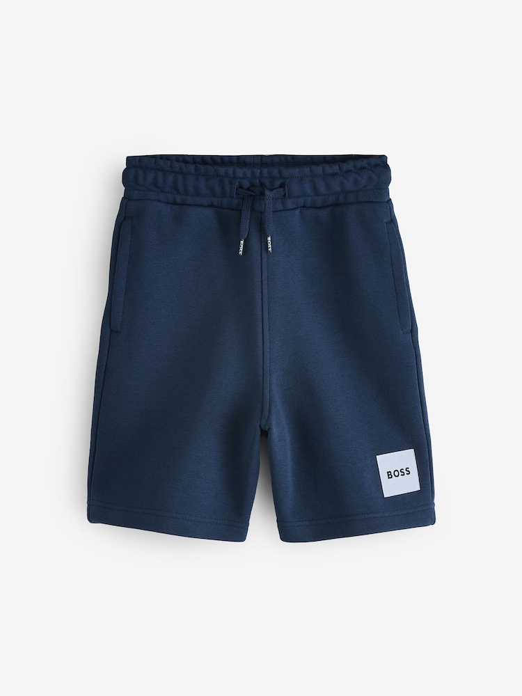 BOSS Blue Logo Bermuda Shorts - Image 1 of 1