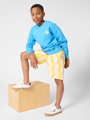 Kids Around Lobster Summer Back Graphic Crew Neck Sweatshirt - Image 1 de 5