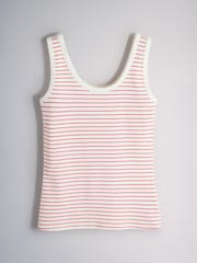 Chocolate/Khaki/White/Brown/Stripe - سترات مضلعة فتحة رقبة واسعة طقم من 5 قطعة - صورة 6 من 8