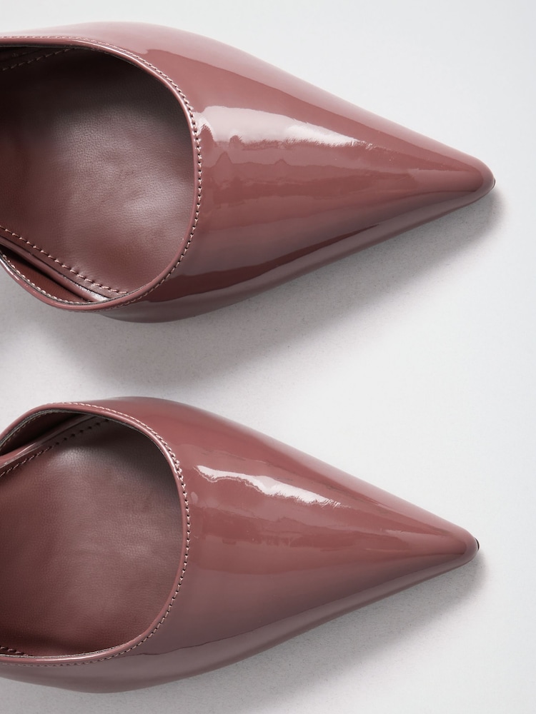 Lipsy Mink Brown Closed Back Dorsay High Heel Court Shoes - Image 7 of 7 Lipsy Mink Brown Closed Back Dorsay High Heel Court Shoes - Image 7 of 7