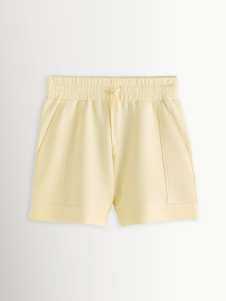 Varley Anise Flower Atrium High Waisted Shorts 4.5" - Image 7 of 7 Varley Anise Flower Atrium High Waisted Shorts 4.5" - Image 7 of 7