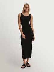 Varley Anise Flower Cusack Cotton Knit Dress - Image 4 of 5