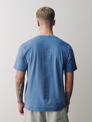 Steel Blue - Active Trainingsabteilung T-Shirt - Bild 4 von 8