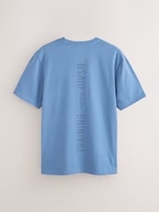 Steel Blue - Active Trainingsabteilung T-Shirt - Bild 6 von 8