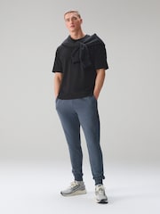 Slate Grey Active Loopback Training Division Slim Fit Joggers - Image 1 of 8