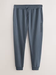 Slate Grey Active Loopback Training Division Slim Fit Joggers - Image 6 of 8