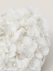 كريم - Monsoon Appliqué Floral Cluster Clip Frame Bag - صورة 2 من 3