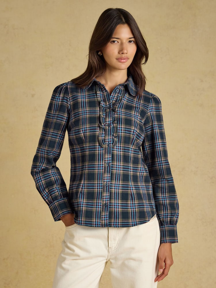 Joules Martha Tapered Frill Shirt - Obraz 1 z 6 Joules Martha Tapered Frill Shirt - Obraz 1 z 6