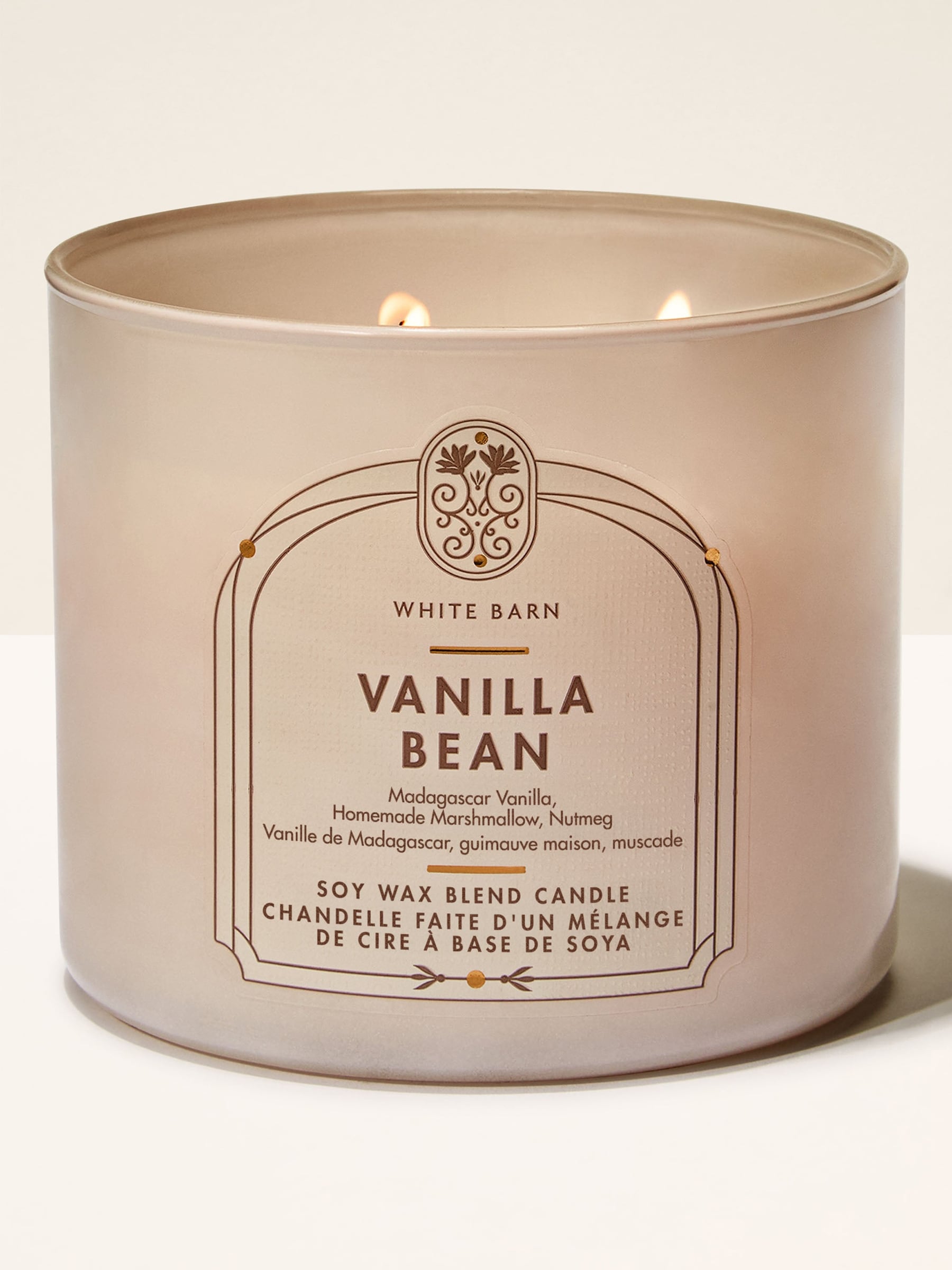 Bath & Body Works Vanilla Bean 3 Wick Candle 411g