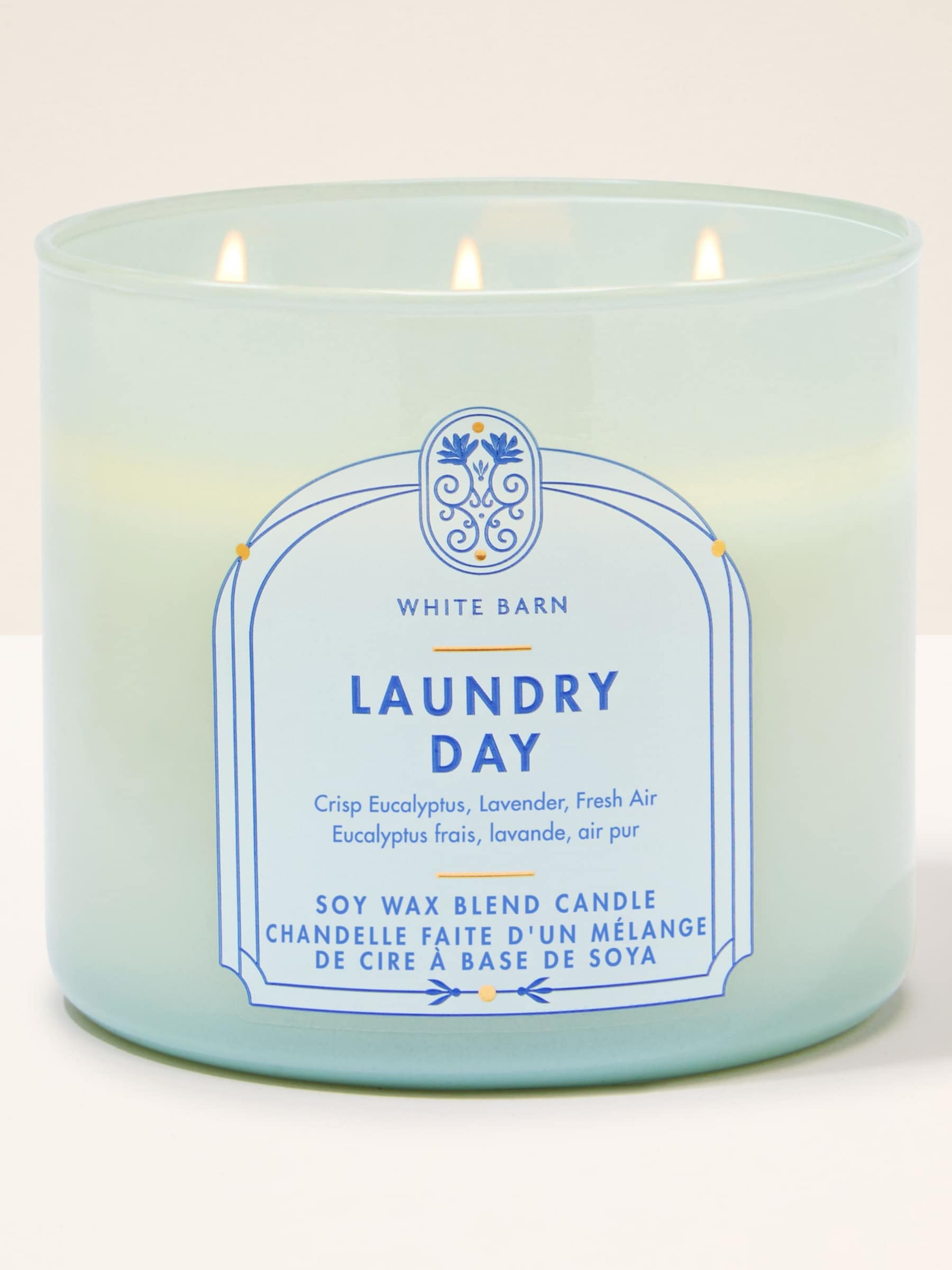 Buy Bath & Body Works Laundry Day 3 Wick Candle 411g from the Next