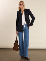 Baukjen Carina Tie Neck White Blouse - Image 3 of 5