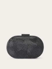 Carvela Black Pietra Hard Clutch Bag - Image 3 of 5