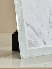 Silver Marble Glass Photo Frame - Image 3 of 5