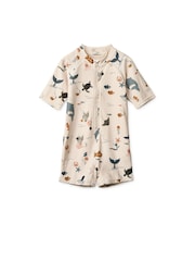 Liewood Max Printed Shortsleeve Swimsuit - Image 3 of 5