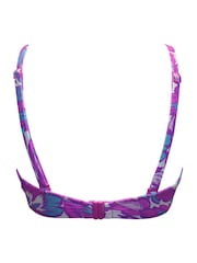 Pour Moi Purple Padded Ocean Breeze Bikini Top - Image 4 of 4