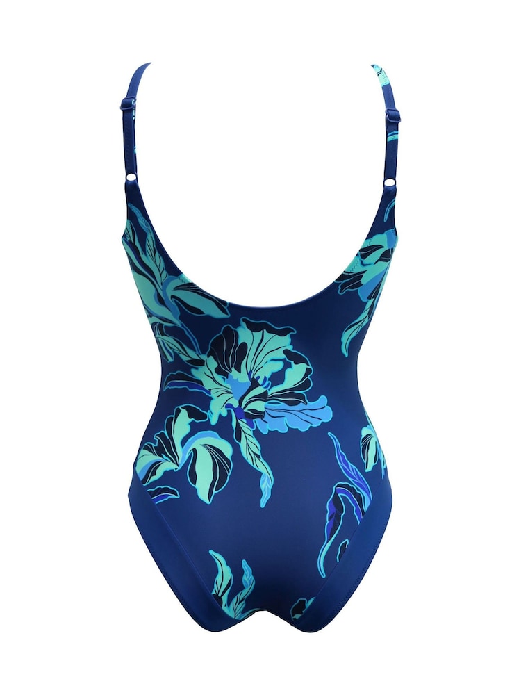 Pour Moi Navy Palermo Swimsuit - Image 4 of 4 Pour Moi Navy Palermo Swimsuit - Image 4 of 4